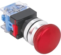 Выключатель кнопочный Электротехник ВК30-01MB/R/P, красный, 1НЗ, гриб без фиксации 40мм, d30мм, IP65, ET086976