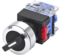 Переключатель Электротехник ВК30-11X/21, 1НО и 1НЗ, на 2 положения с фиксацией I-II, стандартная рукоятка, d30мм, IP65, ET020029