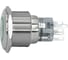 Электротехник GQ22-L-11E/G/220V/S, металл, зелёный, 1C1NO1NC, цилиндр с подсветкой 220В AC/DC, d22мм, IP65, выключатель кнопочный ET020093 2