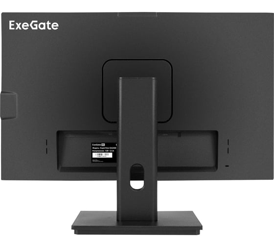 Монитор ExeGate со встроенной веб-камерой 23.8 SuperView EA2400 IPS LED Grade A+, FHD, 1920x1080 75Гц, 16:9, 250cd/m2, 1000:1, 178/178, 5ms, D-Sub, HDMI, 298878