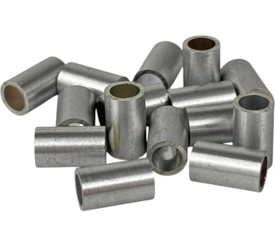 Пломба ТПЗ 1-6x10 ГОСТ 18677-73 алюминиевая (100 штук) 1-6х10-100