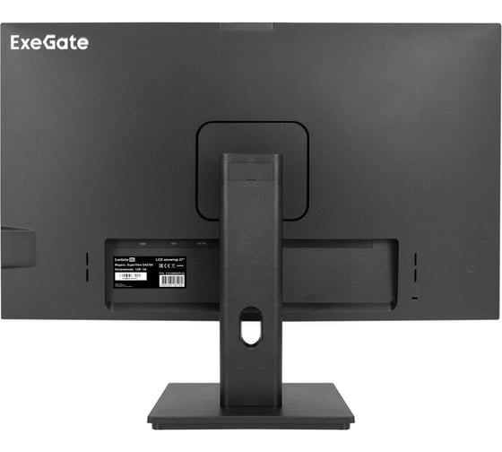 Монитор ExeGate со встроенной веб-камерой 27 SuperView EA2700 IPS LED Grade A+, FHD, 1920x1080 75Гц, 16:9, 250cd/m2, 1000:1, 178/178, 5ms, D-Sub, HDMI, FH 298880