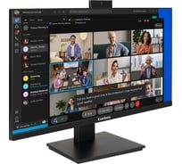 Монитор ExeGate со встроенной веб-камерой и аудио выходом 23.8 SuperView EA2400A IPS LED Grade A+, FHD, 1920x1080 75Гц, 16:9, 250cd/m2, 1000:1, 178/178, 5 298879