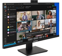 Монитор ExeGate со встроенной веб-камерой и аудио выходом 27 SuperView EA2700A IPS LED Grade A+, FHD, 1920x1080 75Гц, 16:9, 250cd/m2, 1000:1, 178/178, 5ms 298881