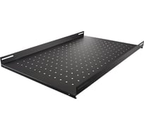 Полка стационарная ONTEK 470x750мм, для напольных шкафов глубиной 1000мм, черный RAL 9005 SH1000-9005