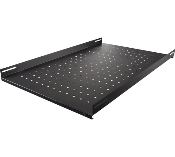 Полка стационарная ONTEK 470x750мм, для напольных шкафов глубиной 1000мм, черный RAL 9005 SH1000-9005