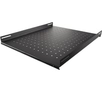 Полка стационарная ONTEK 470x550мм, для напольных шкафов глубиной 800мм, черный RAL 9005 SH800-9005