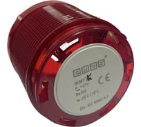 Сигнальный модуль Emas для колонны 70 мм красный IKM7K