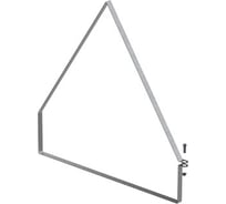 Хомут двускатной крышки лотка универсальный OSTEC 400x50, толщина 1 мм, Сендзимир цинк ХДКУ-400х50-1,0-СЦ