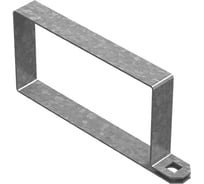 Хомут крышки поясной OSTEC 500x100, толщина 1 мм, Сендзимир цинк ХКП-500х100-1,0-СЦ