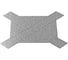 Донная вставка для крестообразного разветвителя OSTEC для лотков ЛКР 500, толщина 1 мм, Сендзимир цинк ДВХЛЛКР-500-1,0-СЦ 1