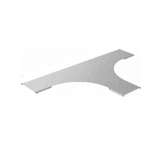 Крышка к тройнику OSTEC для лестничного лотка НЛО 300, толщина 1 мм, Сендзимир цинк КТЛНЛО-300-1,0-R330-СЦ 1