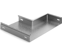 Переход прямой левый OSTEC 150x100x50, толщина 0,7 мм, Сендзимир цинк ППЛ-150х100х50-0,7-СЦ