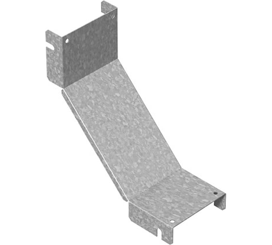 Крышка к угловому соединителю внутреннему OSTEC к лотку ПЛК 500x60, толщина 1,2 мм, Сендзимир цинк КУСВНП90-500х60-1,2-СЦ 1