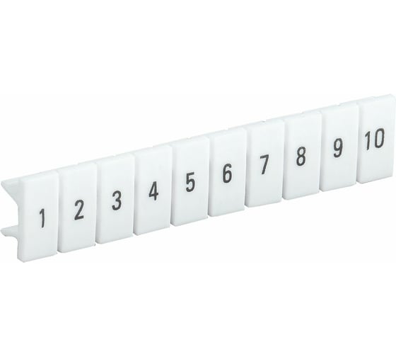 Маркеры для КПИ-4мм2 IEK с нумерацией № 1-10 YZN11M-004-K00-10 1
