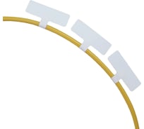 Складной флажок для серверных ТМАРК 30х40мм для лазерного принтера, 150шт./упаковка,ТМ-FTL-SRV-3040-150