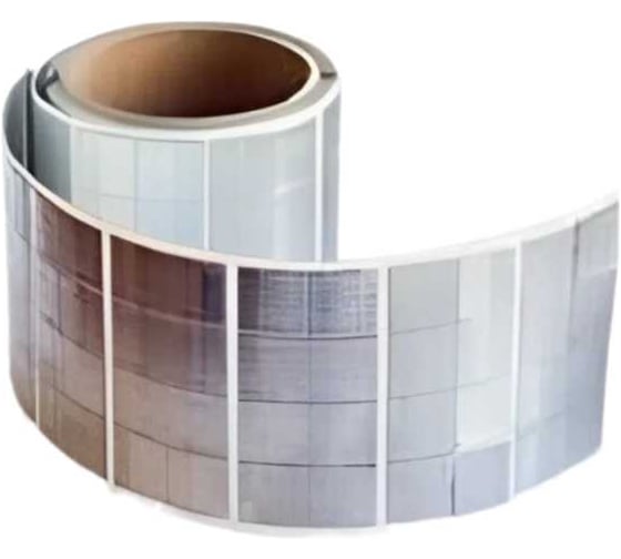 Пластины алюминиевые самоклеющиеся для фальшпола OSTEC 1000 шт. ФА-001-1000 1