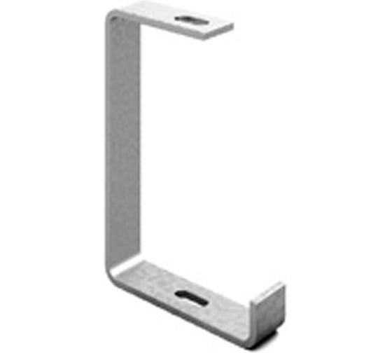 С-подвес потолочный OSTEC 400, толщина 8,0 мм, гальванический цинк СПП-400-8,0-ЭЦ 1