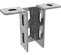 Опора OSTEC №13, для СТРАТ профиля 41x41 мм, толщина 4 мм, гальван. цинк ОП-13-4,0-ЭЦ