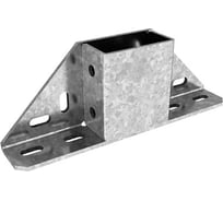 Опора OSTEC №4, для СТРАТ профиля 41x41 мм, толщина 5 мм, гальван. цинк ОП-4-5,0-ЭЦ