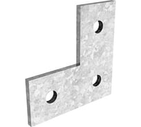 Пластина OSTEC L-образная №3 для СТРАТ профиля, толщина 5,0 мм, гальванический цинк ПЛL-3-5,0-ЭЦ