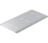 Протектор соединения лотков OSTEC шириной 600 мм универсальный, толщина 1,0 мм, Сендзимир цинк ПРУМ-600-1,0-СЦ