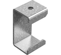 Распорка поворотно-потолочного держателя OSTEC 50x50 мм, толщина 2,0 мм, Сендзимир цинк РППД5-2,0-СЦ