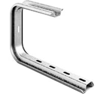 С-подвес потолочный OSTEC усиленный 300 мм, толщина 2,0 мм, Сендзимир цинк СППУ-300-2,0-СЦ