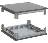 Комплект, крыша и основание КЭАЗ для оцинкованных шкафов OptiBox M, 300x800мм 306691