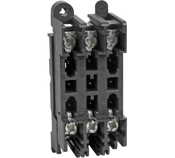 Разъём неподвижный вторичных цепей КЭАЗ, OptiMat, D100, D160, D250, D400, D630-УХЛ3, 9 контактов 327372 1