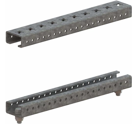 Комплект реек КЭАЗ для установки главной шинной системы, 425мм 307628 1