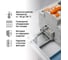 Ограничитель на DIN-рейку TDM ELECTRIC пластик, упаковка 1000 штук SQ0804-0025 3