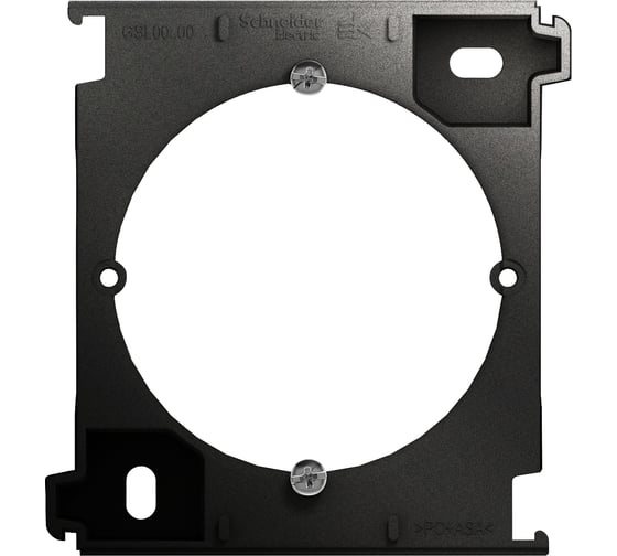 Расширение коробки наружного монтажа Systeme Electric (Schneider Electric) Glossa антрацит GSL000700C 16 шт 13606485436408 1