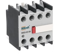 Приставка контактная Dekraft ПК-03, 4НЗ, 10 А, IP20, 24104DEK, 6 шт, 4610007506038