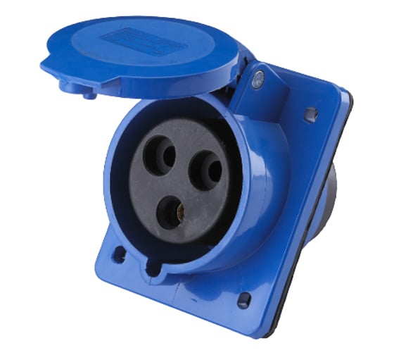 Розетка щитовая Dekraft РЩ102-3-32-IP44 26053DEK 10 шт 4610007502184 1