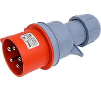 Вилка переносная Dekraft ВП-103, 3Р+РЕ+N, 32 А, 380 В, IP44, 26105DEK, 10 шт, 4680409049624