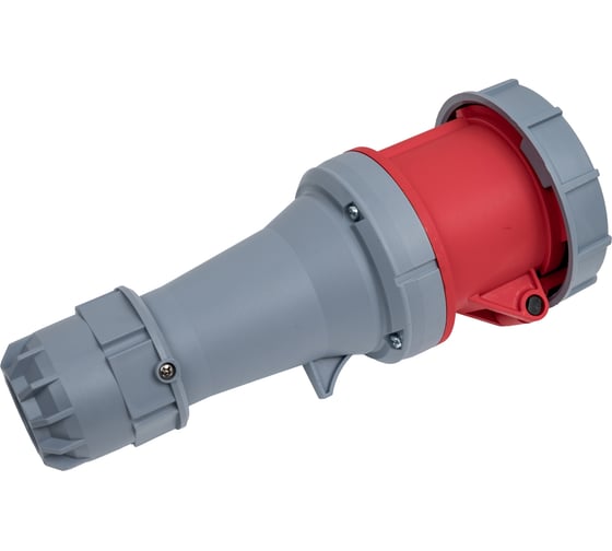 Розетка переносная Dekraft РП-103, 3Р+PE+N, 63 A, 380 B, IP67, 2 шт, 26146DEK, 4680409050200
