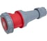 Розетка переносная Dekraft РП-103, 3Р+PE+N, 63 A, 380 B, IP67, 2 шт, 26146DEK, 4680409050200 3