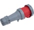 Розетка переносная Dekraft РП-103, 3Р+PE+N, 63 A, 380 B, IP67, 2 шт, 26146DEK, 4680409050200 1