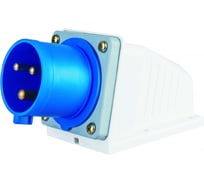 Вилка стационарная Dekraft ВС-103, 2Р+РЕ, 32 А, 220 В, IP44, 26160DEK, 10 шт, 4680409050248