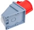 Розетка стационарная Dekraft РС-103, 3Р+PE, 32 A, 380 B, IP44, 10 шт, 26193DEK, 4680409050606 3