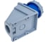Розетка стационарная Dekraft 2Р+РЕ 16А 220В IP67 РС-103 26196DEK 10 шт 4680409050668 3