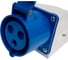 Розетка стационарная Dekraft РС-102, 2Р+PE, 32 A, 220 B, IP44, 10 шт, 26031DEK, 4630004305694 2