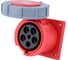 Розетка для скрытой проводки Dekraft 3Р+РЕ+N 125А 380В IP67 РЩ-103 26277DEK 2 шт 4680409051542 1