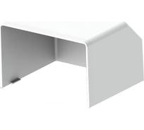 Заглушка KOPOS LH 60X40 цвет белый, комплект 10 штук 8651_HB