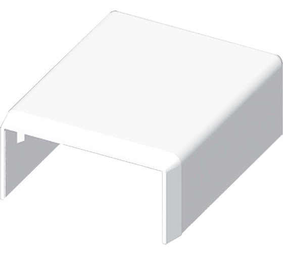 Заглушка KOPOS LHD 32X15 цвет белый, комплект 10 штук 8601_HB 1