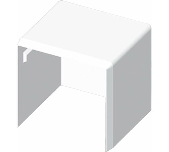 Заглушка KOPOS LHD 40X40 цвет белый, комплект 10 штук 8641_HB 1