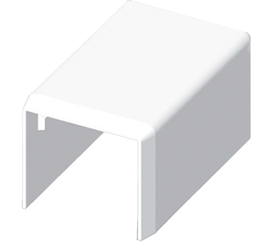 Заглушка KOPOS LV 24X22 цвет белый, комплект 10 штук 8791_HB