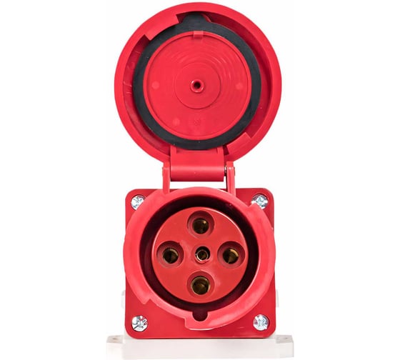Кабельная розетка EKF 63А 3Р+Е IP67 на пов 380В 134 ps-134-63-380