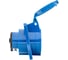 Розетка стационарная внутренняя EKF 413 2Р+РЕ 16 220В IP44 ps-413-16-220 6